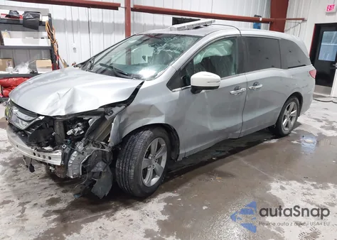 2020 Honda Odyssey Ex z USA, uszkodzony, nr VIN 5FNRL6H5XLB046958